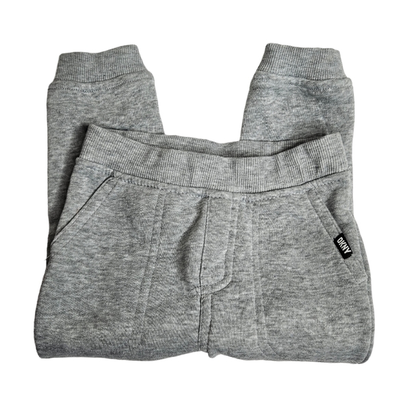 DKNY Boy's Gray Sweatpants Jogger Pants NWOT Boy's Size 24 Months - Picture 1 of 6
